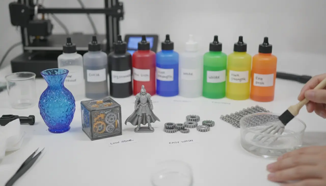 10 Best 3D Printing Resins for Detail and Durability: A Maker’s Guide visual summary