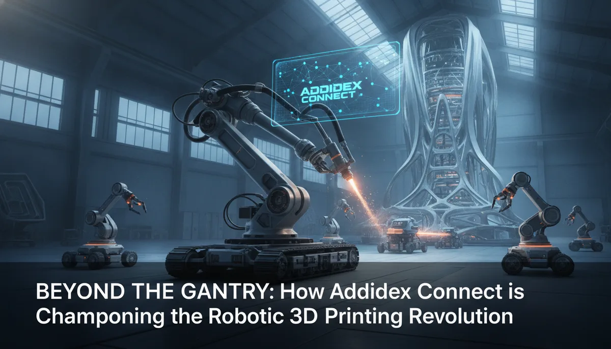 Beyond the Gantry: How Addidex Connect is Championing the Robotic 3D Printing Revolution visual summary