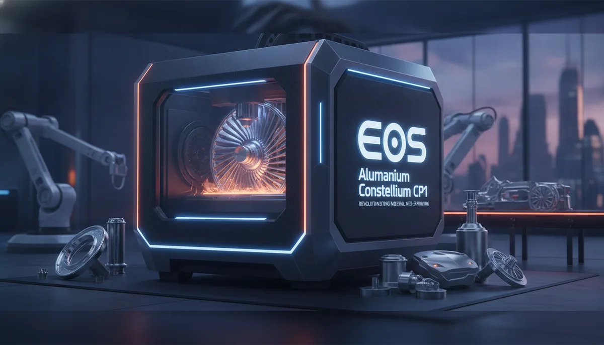 EOS Aluminium Constellium CP1: Revolutionizing Industrial Metal 3D Printing visual summary