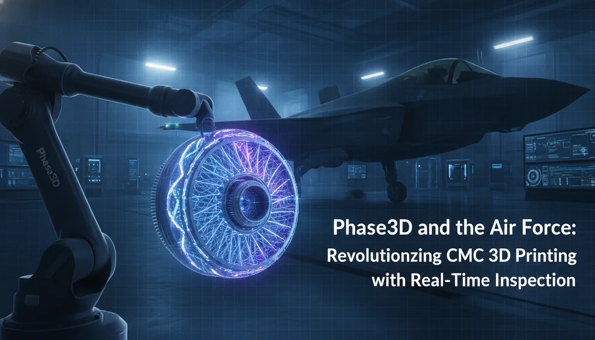 Phase3D and the Air Force: Revolutionizing CMC 3D Printing with Real-Time Inspection visual summary