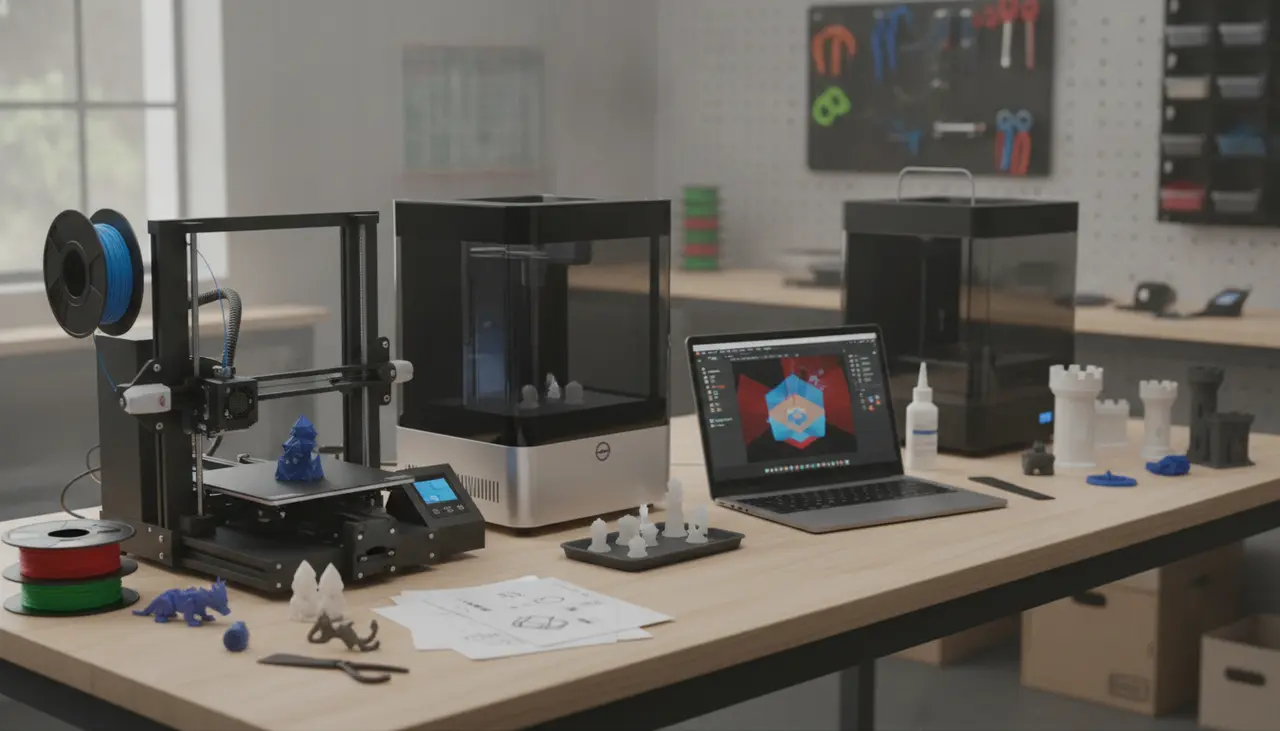 The 3D Print Nook Master Buying Guide: How to Choose Your First Home 3D Printer visual summary