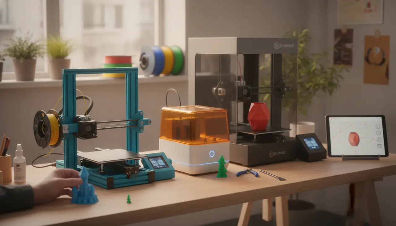 The Best 3D Printers for Beginners This Year: Start Your Making Journey Today visual summary