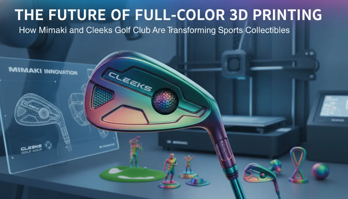 The Future of Full-Color 3D Printing: How Mimaki and Cleeks Golf Club Are Transforming Sports Collectibles visual summary