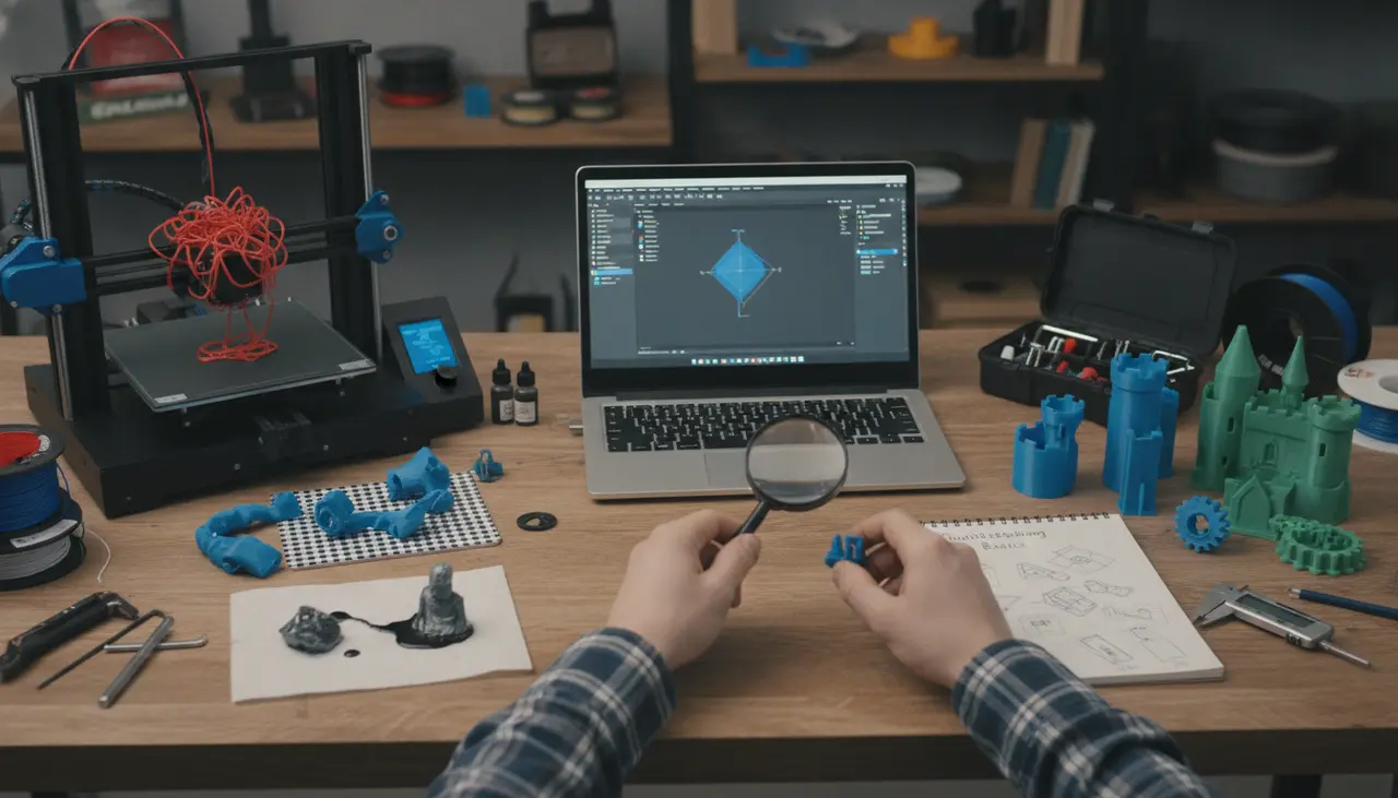 Why Your 3D Prints Keep Failing (And How to Fix It) visual summary